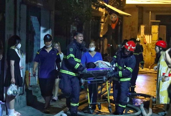 河內小型公寓火警致56人死亡和37人受傷